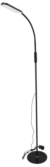 LED Dimmelhető állólámpa TEILO LED/10W/230V 3000/4000/6500K fekete + távirányító