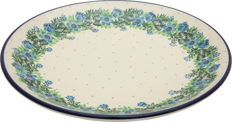 Ebédlő tányér 27 cm Kerámia Bolesławiec Tányérok