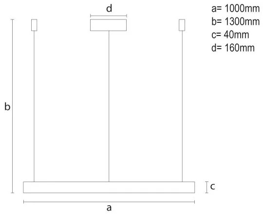 LED dimmelhető csillár zsinóron LED/72W/230V 3000-6500K + távirányítás