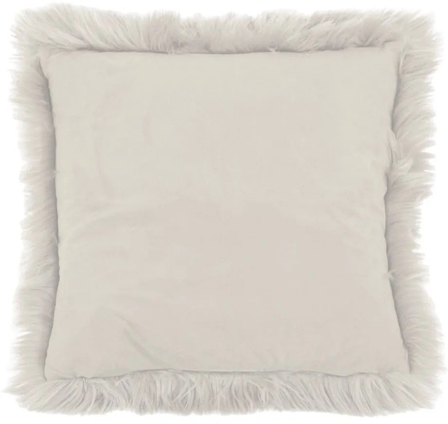 Sheepskin fehér párnahuzat, 45 x 45 cm - Tiseco Home Studio