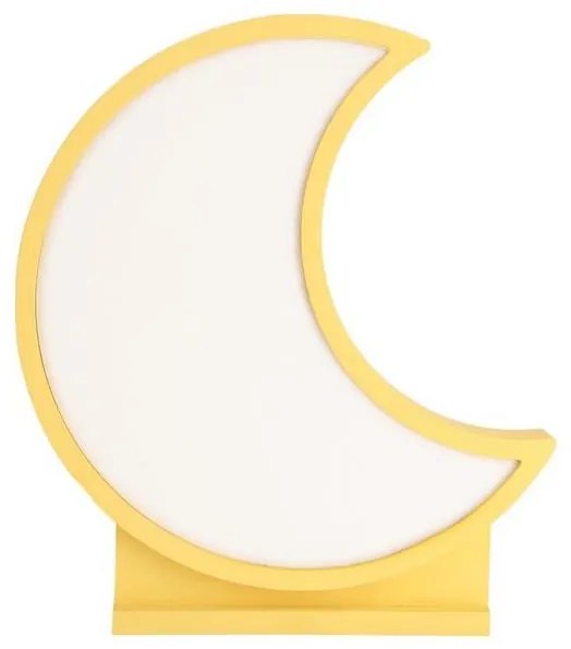 LED gyerek asztali lámpa MOON LED/12W/230V sárga
