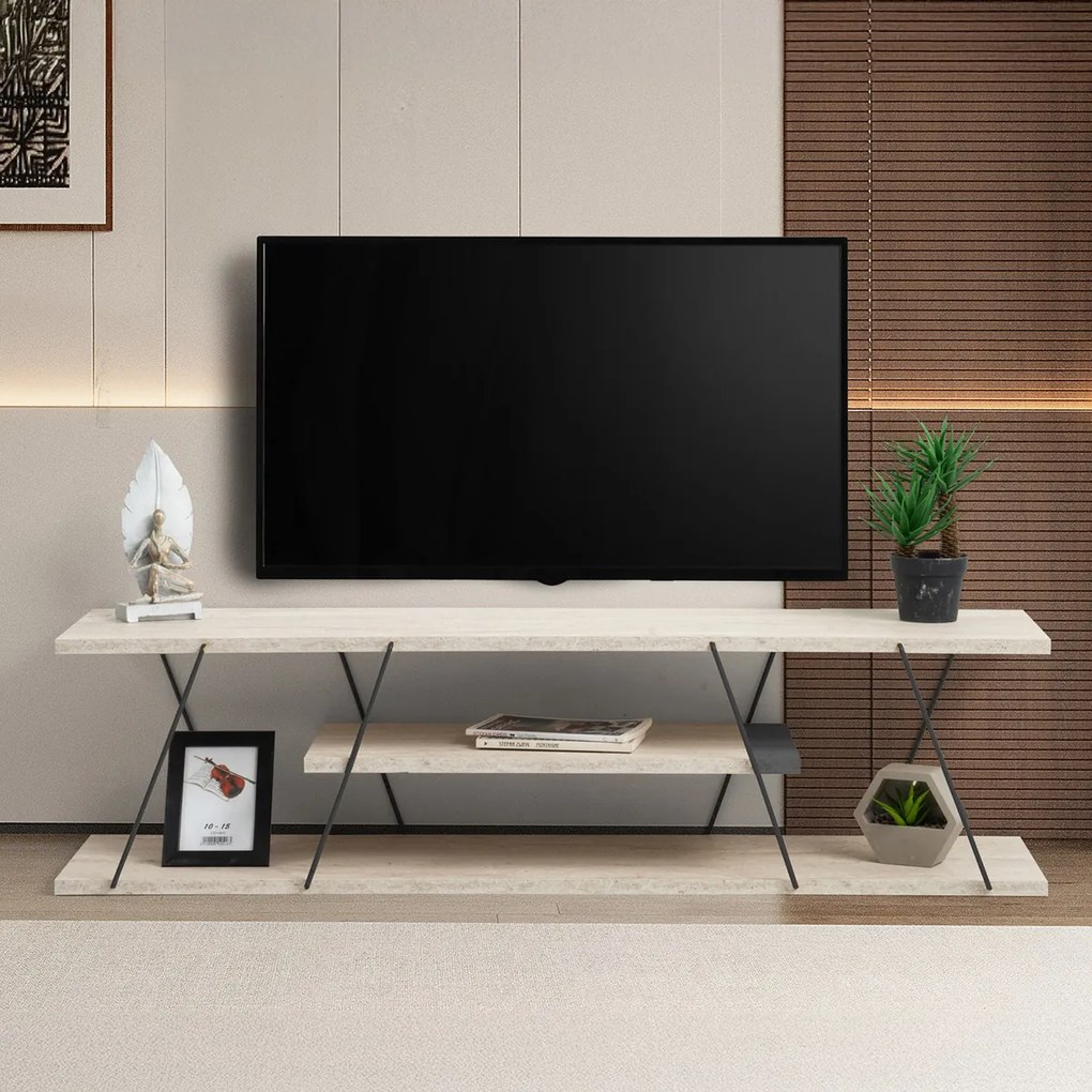 TV asztal Canaz Fekete