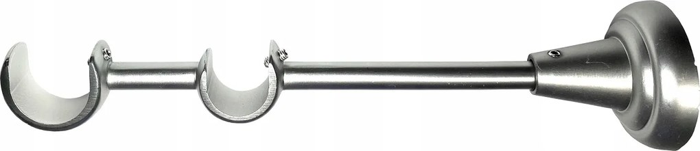 Dupla fali konzol 25mm Fém kiegészítők fém függönykarnishoz