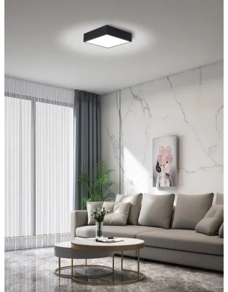Immax NEO 07237L - LED dimmelhető mennyezeti lámpa CANTO 22W/230V fekete Tuya+DO