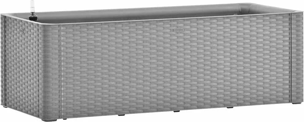vidaXL szürke kerti magaságyás öntözőrendszerrel 100 x 43 x 33 cm