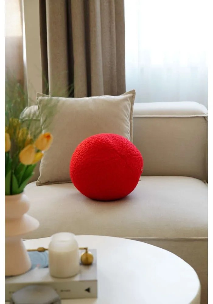 Buklé díszpárna ø 25 cm Top – Mioli Decor