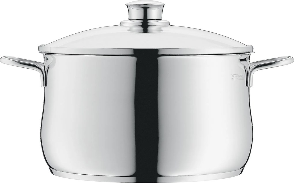 Acél Fazék Wmf Fedővel Diadém Plus 24 CM 6,5L Rozsdamentes Acél 18/10