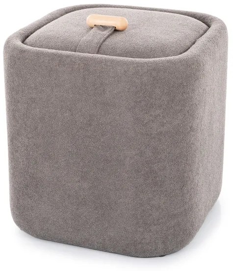 Szürke NAP puff tárolóhellyel 37x37 cm
