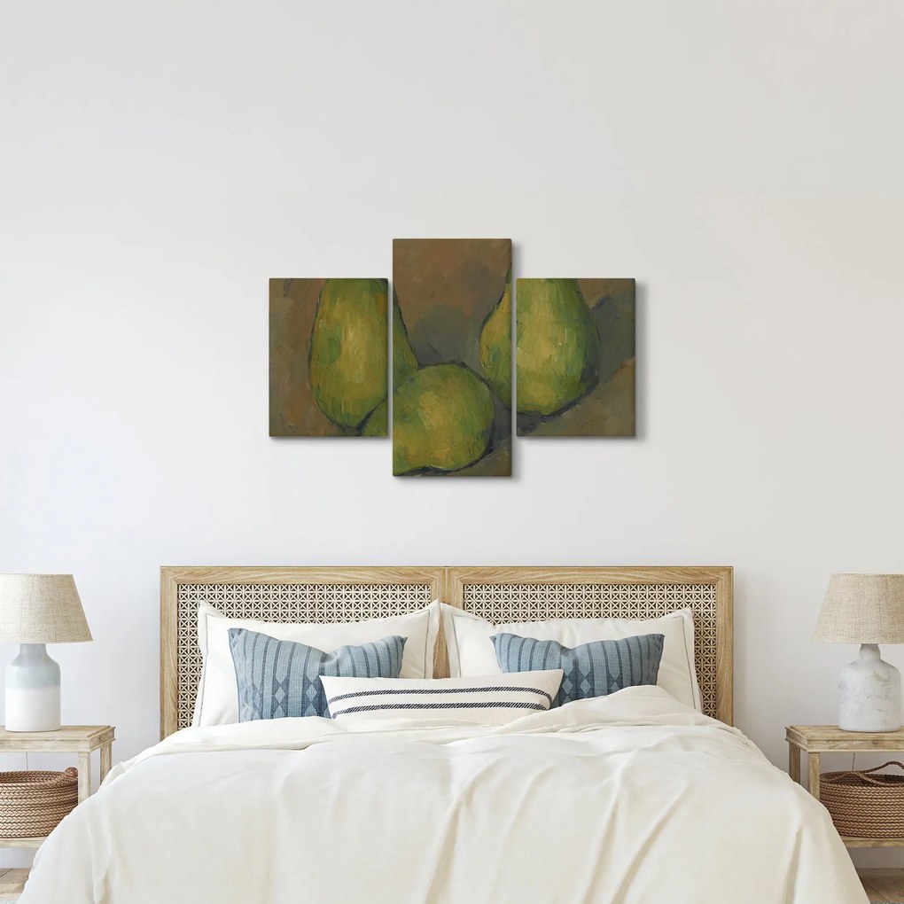 Kép - Paul Cézanne, Three Pears, reprodukciók (90x60 cm)