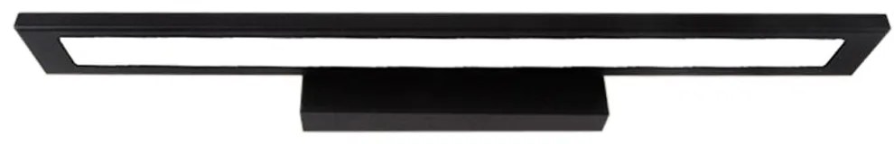 LED FÜRDŐLÁMPA TÜKÖR fölött Rea 60CM APP840-1W FLAT BLACK