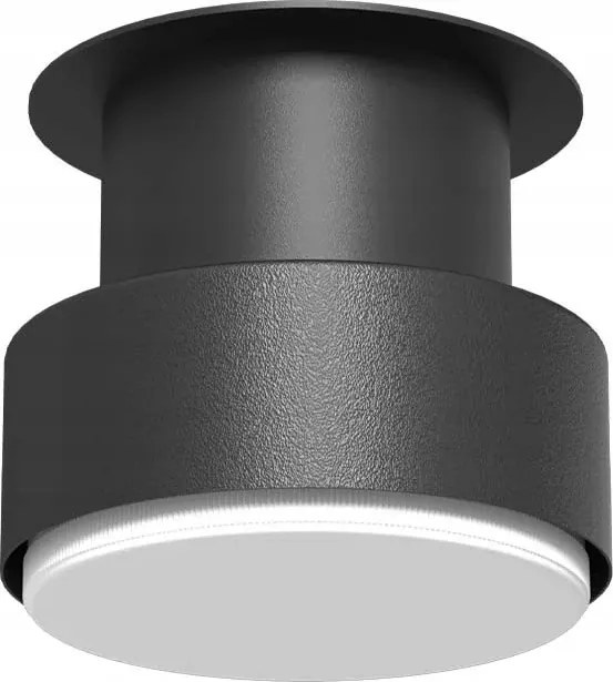 Mennyezeti spot lámpa kerek fekete spot előszoba Brosline