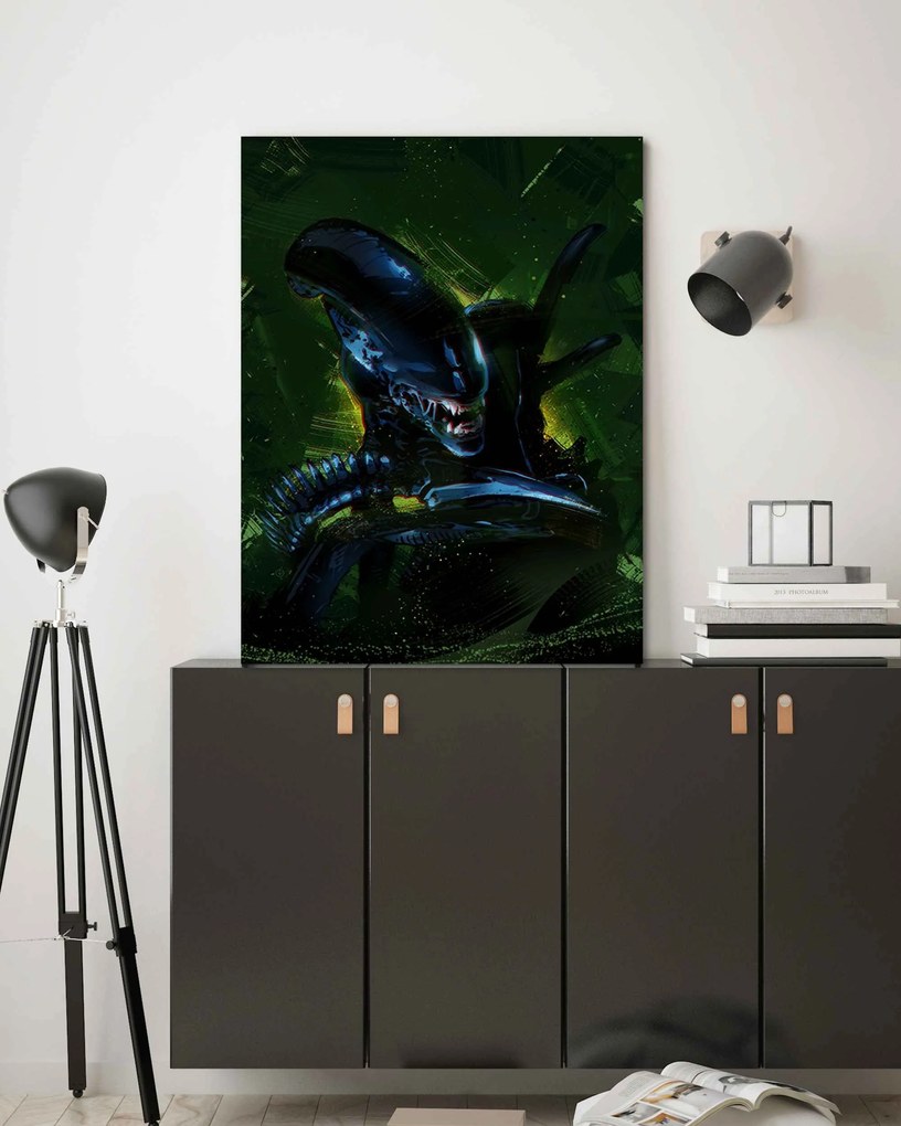 Gario Vászonkép A nyolcadik utas: a Halál, Xenomorph - Nikita Abakumov Méret: 80 x 120 cm