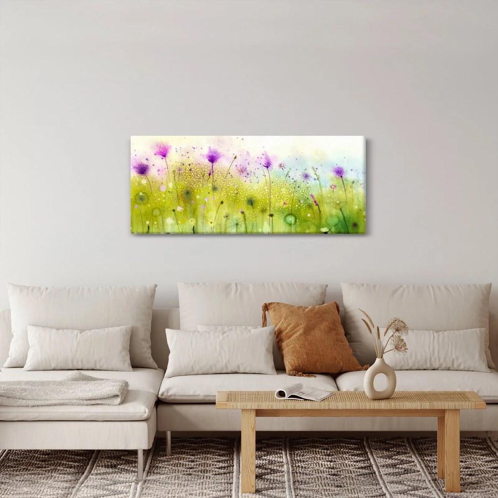 Kép - Réti virágok (120x50 cm)