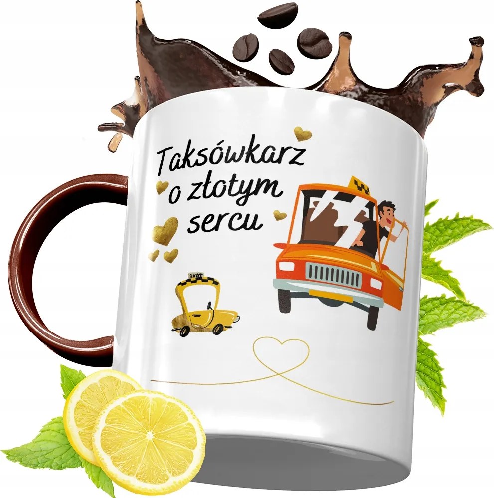 Bordó Bögre Taxisofőrnek Születésnapra Ajándék fényképes nyomattal