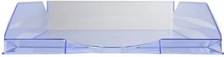 Irattálca, műanyag, A4+, EXACOMPTA Linicolor®, jégkék (EX12310D)