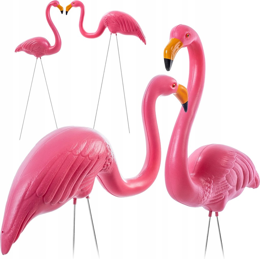 Kerti Figura Dekoráció Kerti Dekoráció Flamingó Figurák 2 db