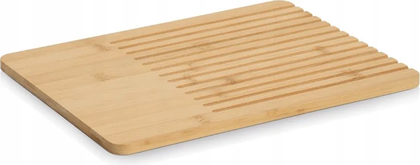 Kenyérvágó deszka, bambusz, 33x25x1,2 cm