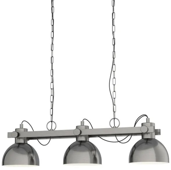 Eglo 43168 - Csillár láncon LUBENHAM 3xE27/28W/230V