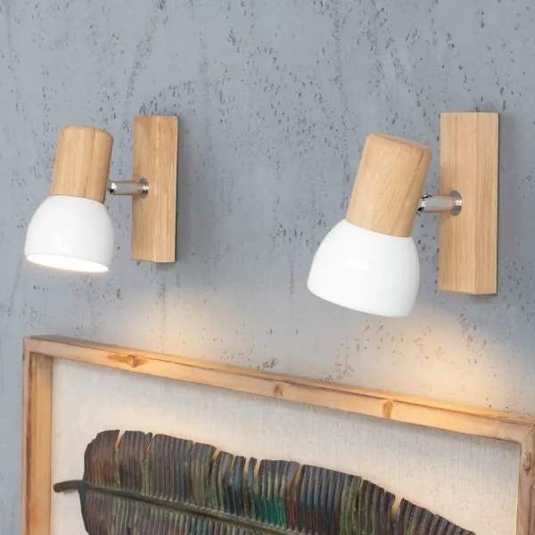 Spot-Light 2224174 - SVENDA fali spotlámpa 1xE27/60W/230V