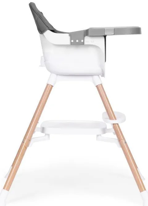 Gyerek etetőszék 2 az 1-ben szürke