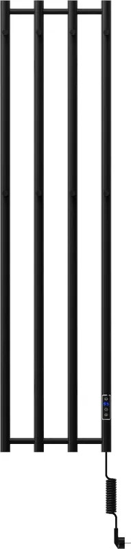 Mexen Pino, elektromos fűtőelem törülközőtartóval 1405x347 mm, 250 W, fekete, W301-1405-347-00-70