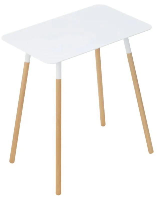 Plain fehér tárolóasztal, 45 x 30 cm - YAMAZAKI
