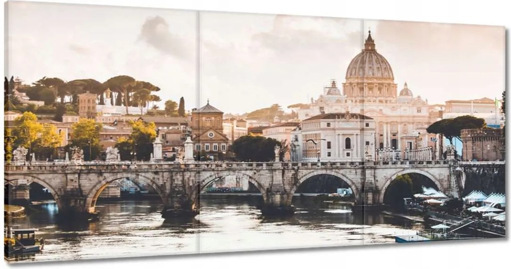 Vászonkép 120x60 Vatikán Panoráma Vatikán