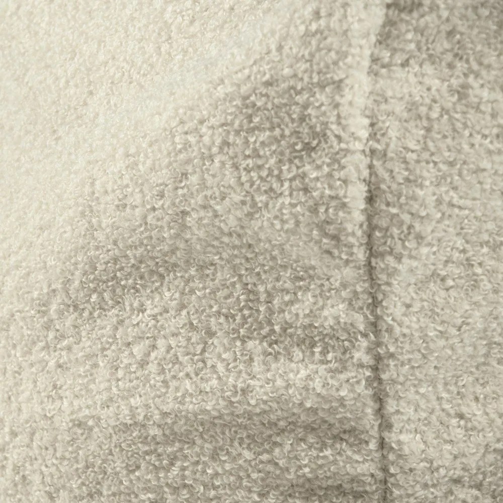 Krémszínű buklé babzsákfotel Sofa Seat Lounge – SLOWDOWN