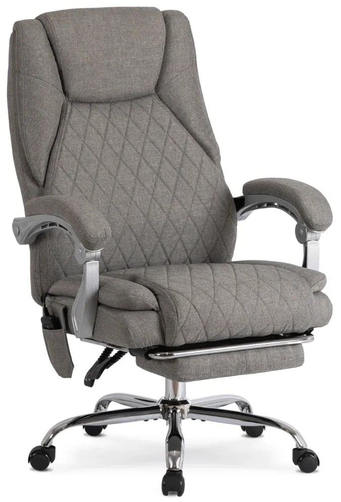 GIORGIO forgó masszázsfotel, szürke