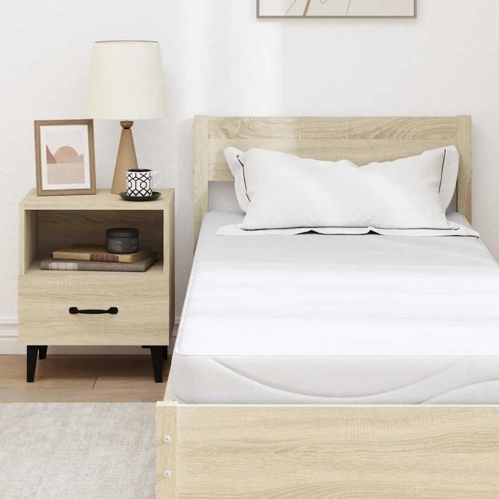 Matrac Fehér 80 x 200 cm Gél Memóriahab