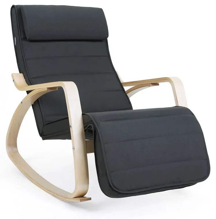 SWING hintaszék, teherbírás 150kg, 67x115x91cm, antracit Jurhan