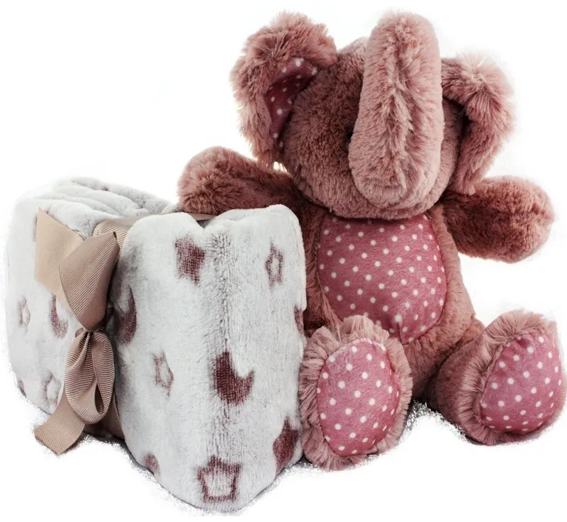 Elefánt takaróval - készlet