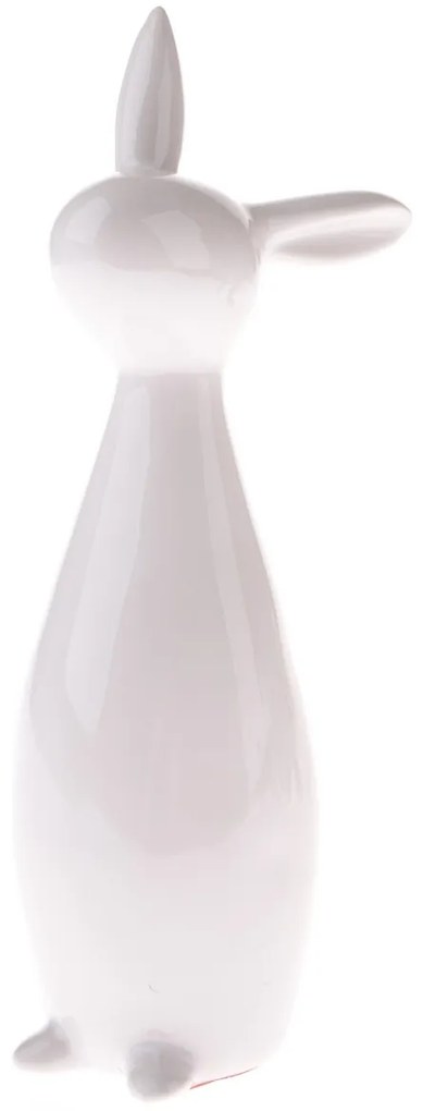 Porcelán nyuszi Twinkie fehér, 11 x 24 cm, 11 x 24cm
