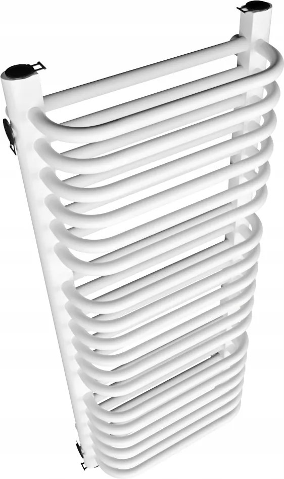 Fürdőszobai radiátor Sigma 1220/400 Fehér Matt Sima