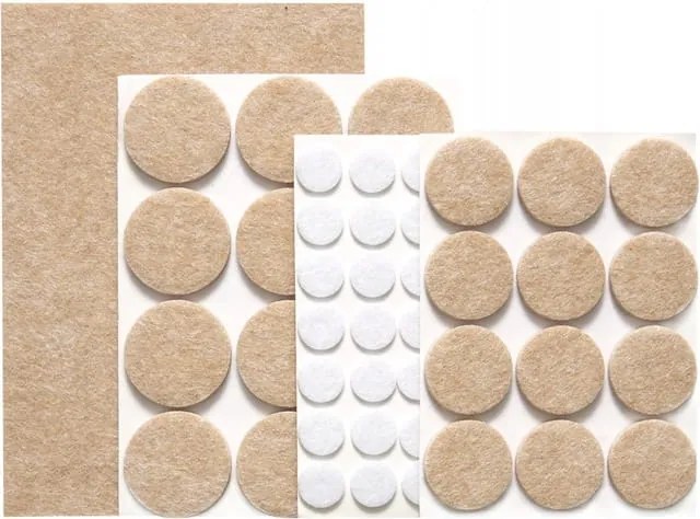 Filc alátétek Székek Tartós 60 db-os szett Tescoma