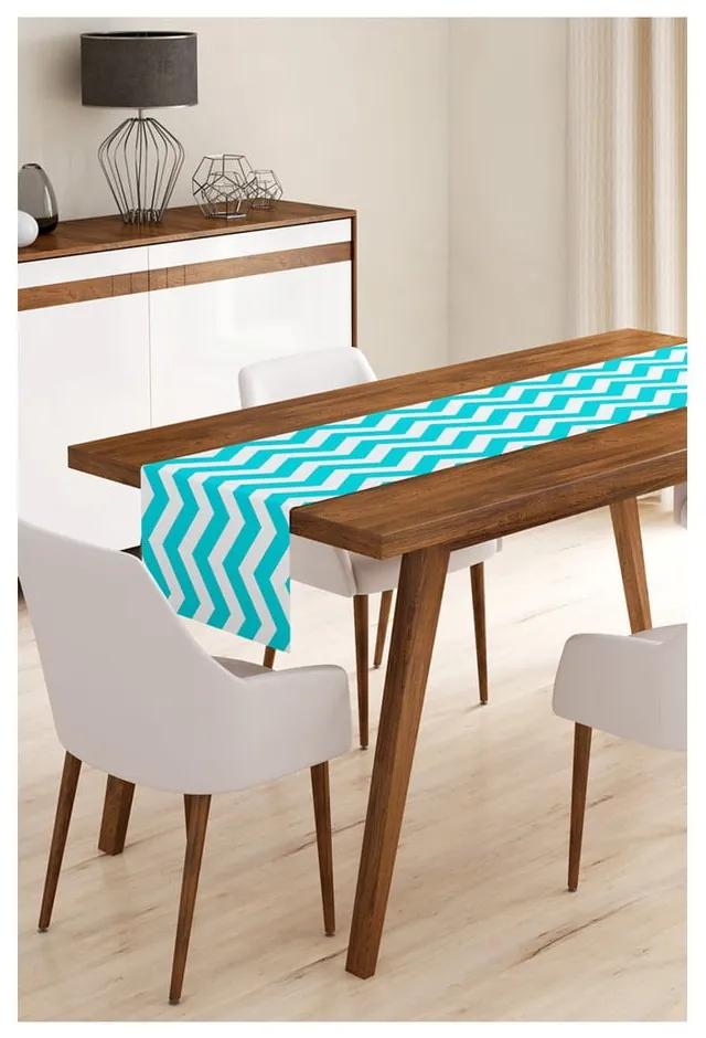 Blue Stripes mikroszálas asztali futó, 45 x 140 cm - Minimalist Cushion Covers