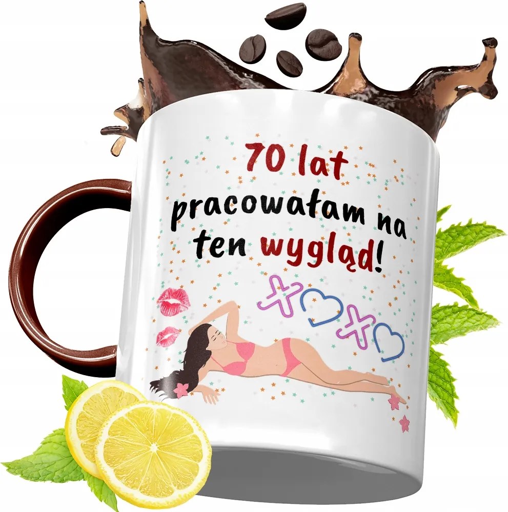 Bordó Bögre 70. Születésnapra Ajándék fényképes nyomtatással