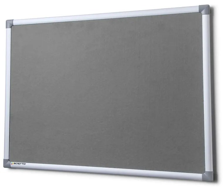 SICO textil hirdetőtábla 120 x 90 cm, szürke