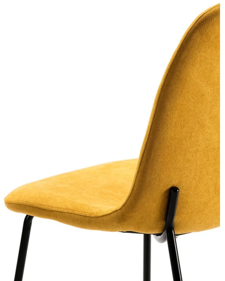 Sárga étkezőszék szett 4 db-os Renne – Marckeric