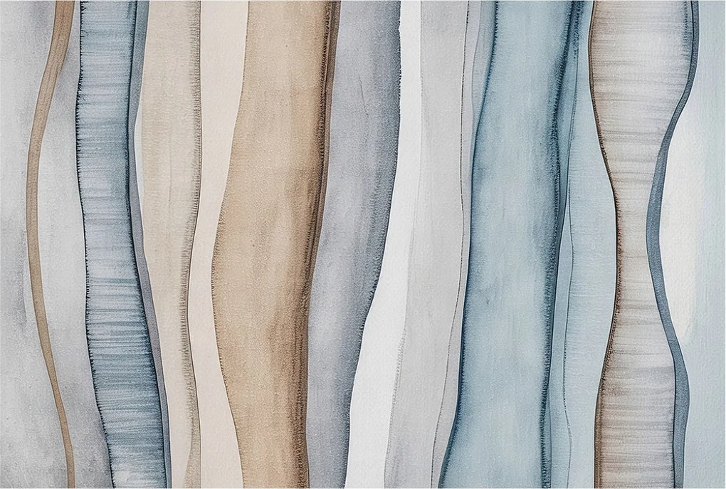 Fotótapéta Flizelin Hálószoba Nappali Absztrakt csíkok 104x70 Ragasztó