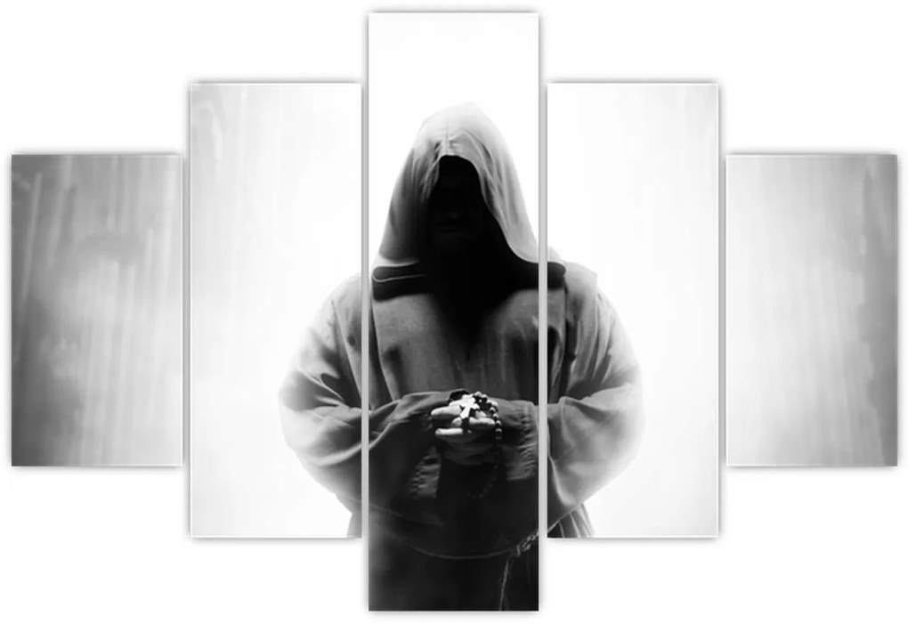 Kép - Egy szerzetes egy kolostorban (150x105 cm)