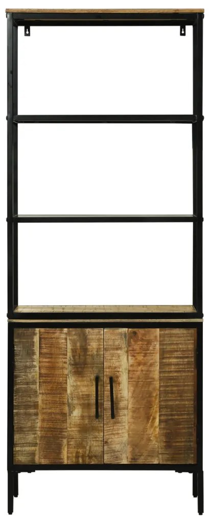 Hálószekrény 70x35x180 cm Szilárd Durva Fa Mangó