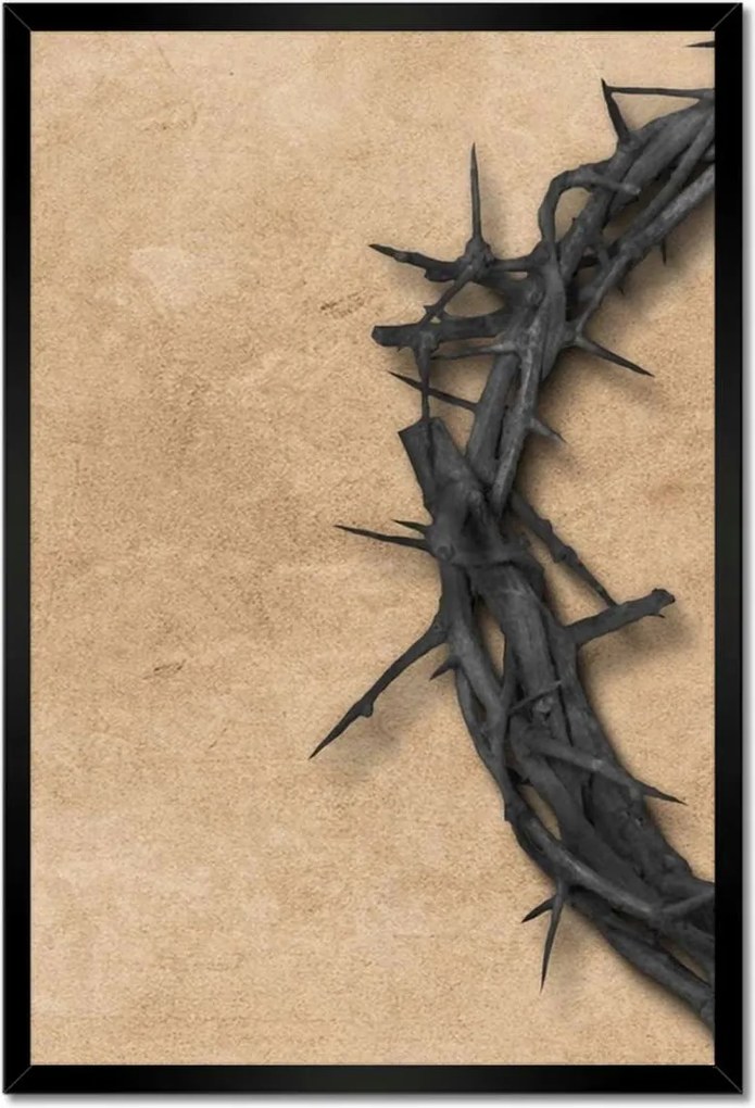 Poszterek keretben 40x60 Töviskorona Tövisek