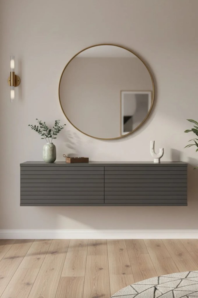 Zeynep komód, antracit, 120 cm – TR555CHM1644