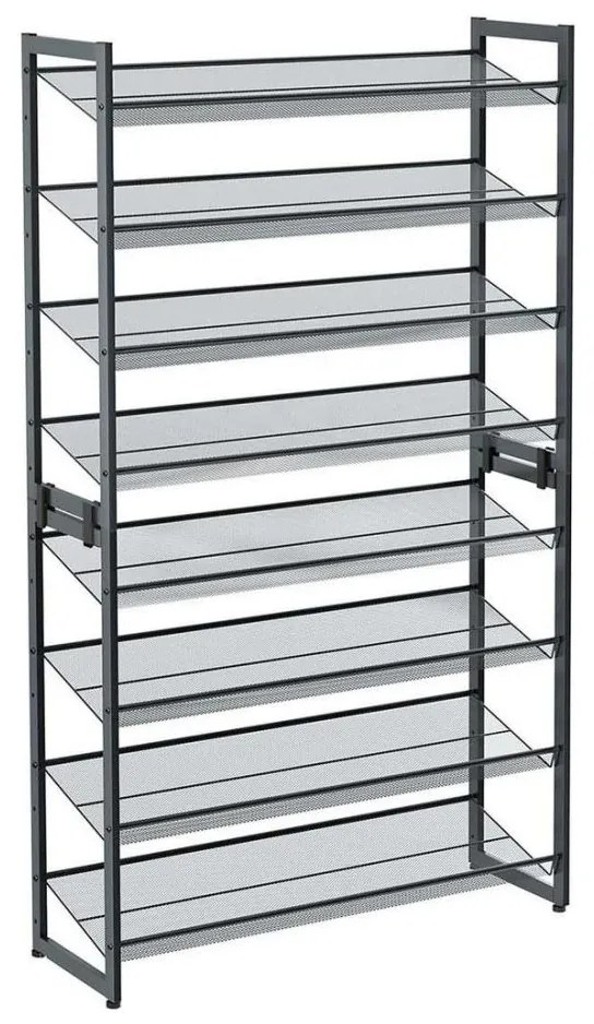 ALVORO cipőtároló szekrény, szürke