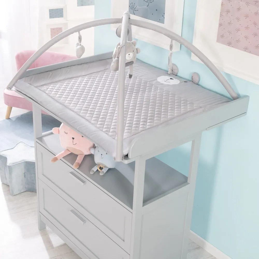 Szürke játszószőnyeg 75x85 cm Style – Roba