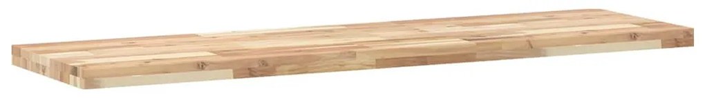 kezeletlen tömör akácfa függőpolc 140 x 40 x 4 cm