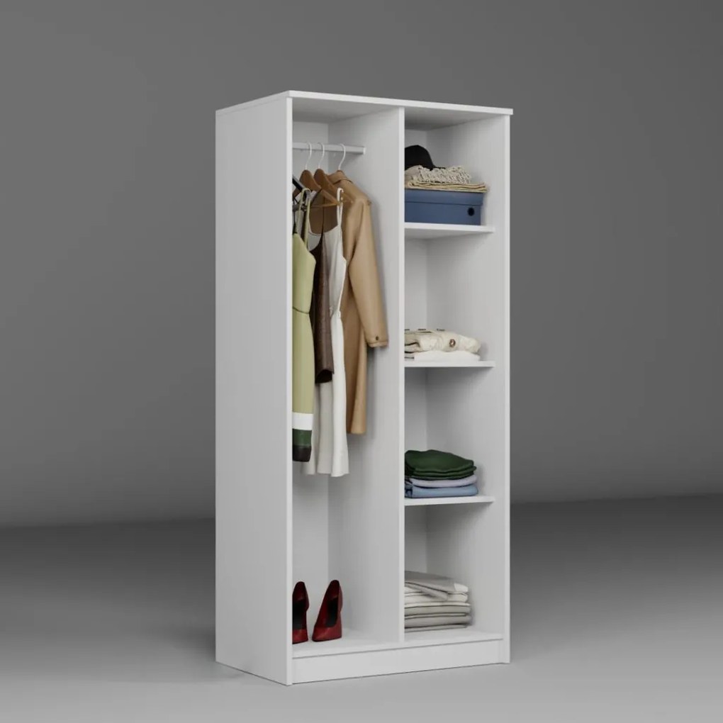 Kardelen gardróbszekrény, 80 cm – TR350MWD1134
