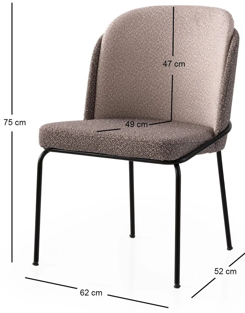 Étkezőszék szett (4 db) Dore - 180 V4