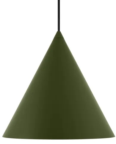 ETNA II kábeles függeszték, 1xE27/15W/230V, átm. 25 cm, zöld